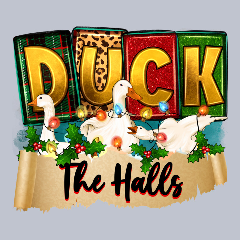 Christmas Duck The Halls Premium Hoodie by Zillion Design Studio | Teevron