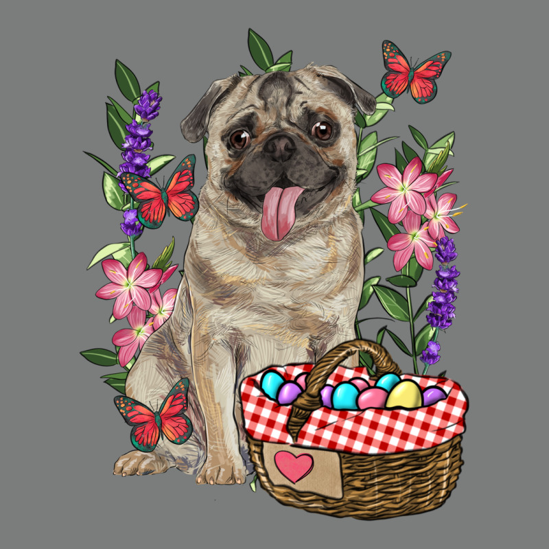 Easter Pug Premium Hoodie by RanaPortraitStore | Teevron