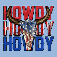 Howdy Howdy Howdy 4th Of July Bull Skull Billie Wi Premium Hoodie | Teevron