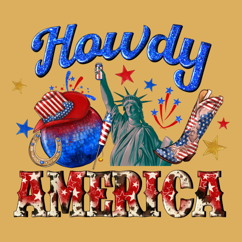 Howdy America Western Premium Hoodie by texasbilliewilder | Teevron
