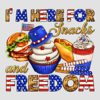 I M Here For Snacks And Freedom Premium Hoodie | Teevron