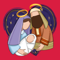 Holy Night Jesus Birth Premium Hoodie | Teevron