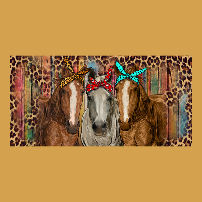 Horses With Serape And Leopard Urban Hoodie by RanaPortraitStore | Teevron