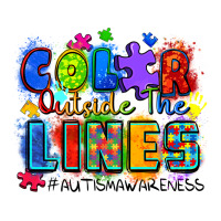 color outside the lines autism awareness | Teevron
