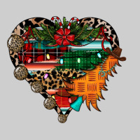 Festive Western Christmas Heart Premium Tee | Teevron