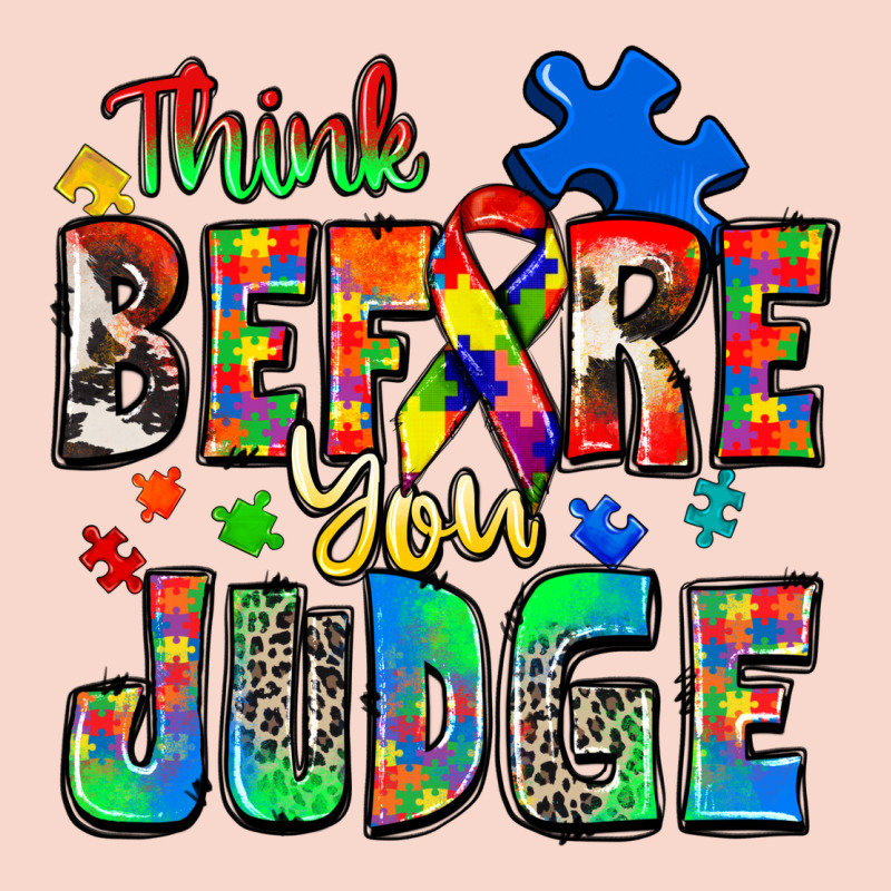 Think Before You Judge Autism Urban Hoodie by Zillion Design Studio | Teevron