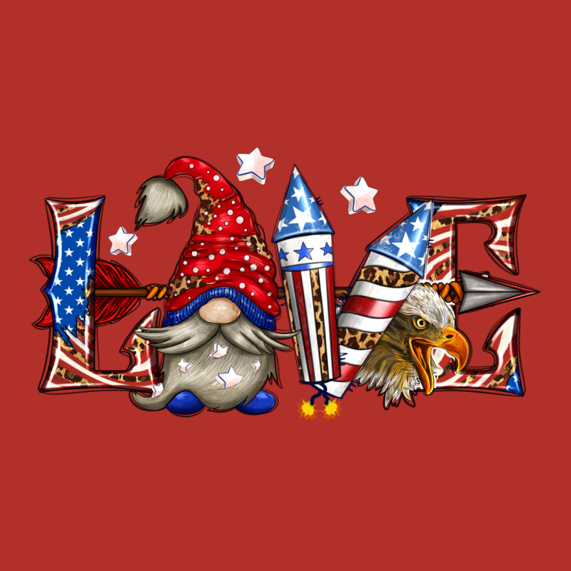 Love 4th July With Gnome Billie Wilder Premium Hoodie by texasbilliewilder | Teevron