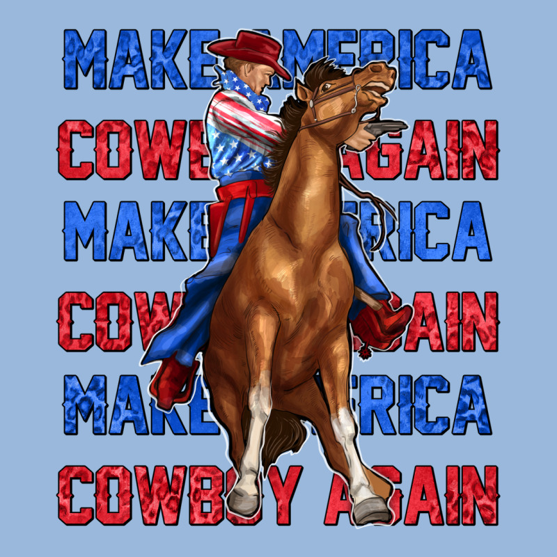 Make America Cowboy Again Premium Hoodie by texasbilliewilder | Teevron