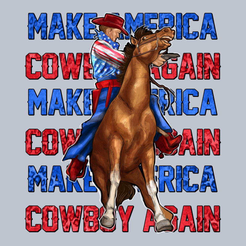Make America Cowboy Again Premium Hoodie by texasbilliewilder | Teevron