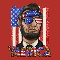 Merica With Lincoln Premium Hoodie | Teevron