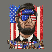 Merica With Lincoln Premium Hoodie | Teevron