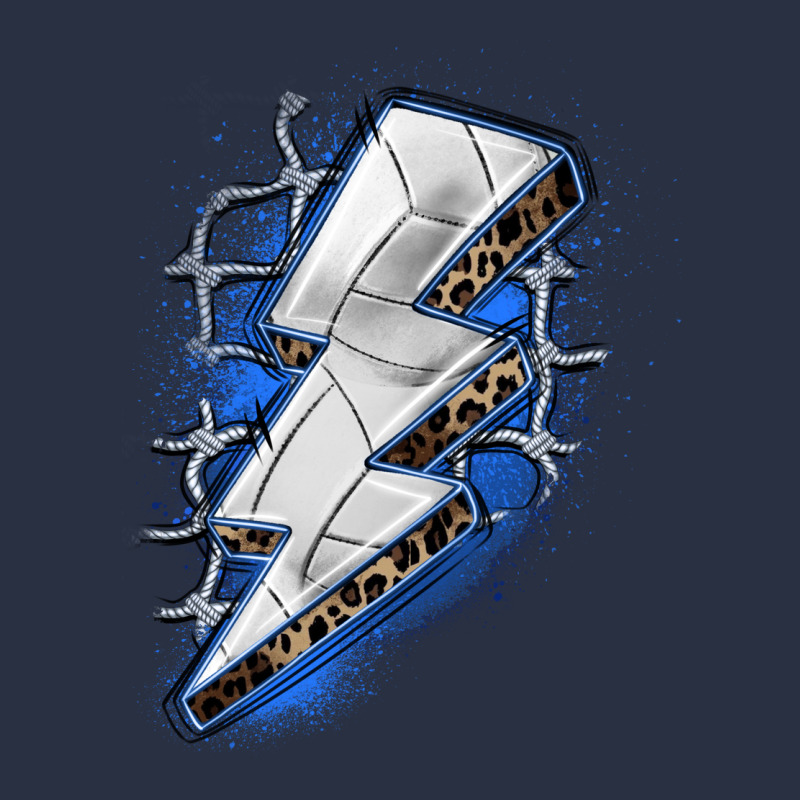Volleyball Lightning Bolt Urban Hoodie by Zillion Design Studio | Teevron