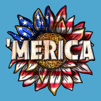 Merica With Sunflower Premium Hoodie | Teevron