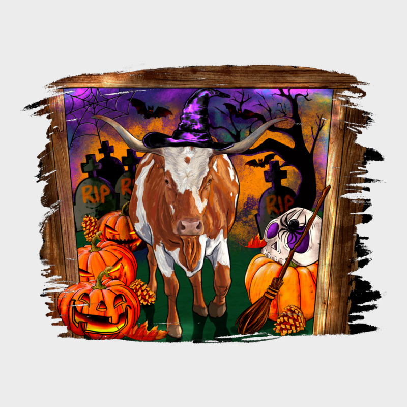 Longhorn Cow Halloween Urban Hoodie by RanaPortraitStore | Teevron