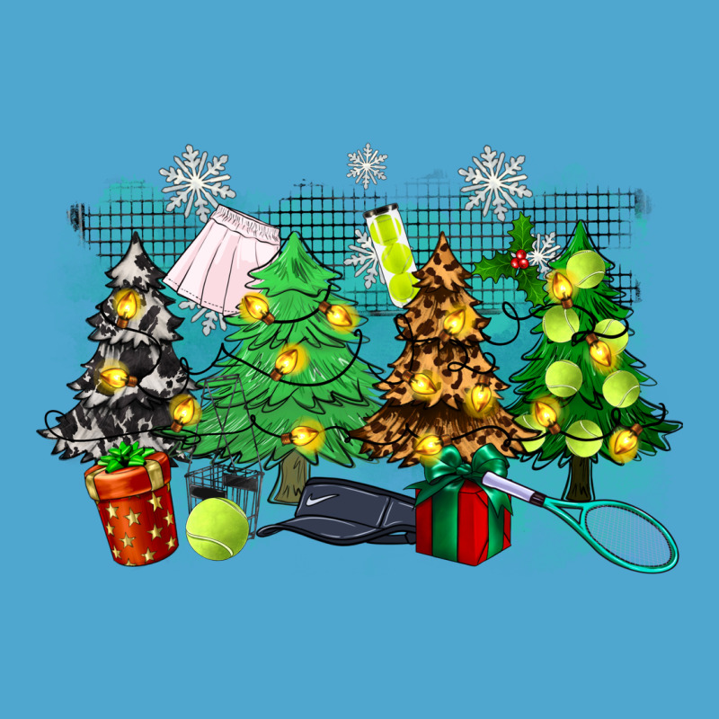 Christmas Trees With Tennis Premium Hoodie by Zillion Design Studio | Teevron
