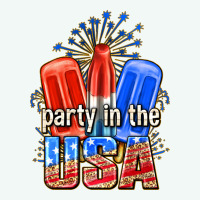 Party In The Usa Popsicles Billie Wilder Premium Hoodie | Teevron