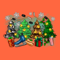 Christmas Trees With Hockey Premium Hoodie | Teevron