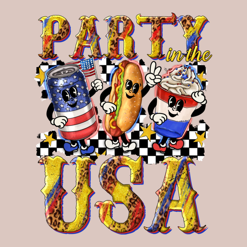 Party In The Usa With Leopard Premium Hoodie by texasbilliewilder | Teevron