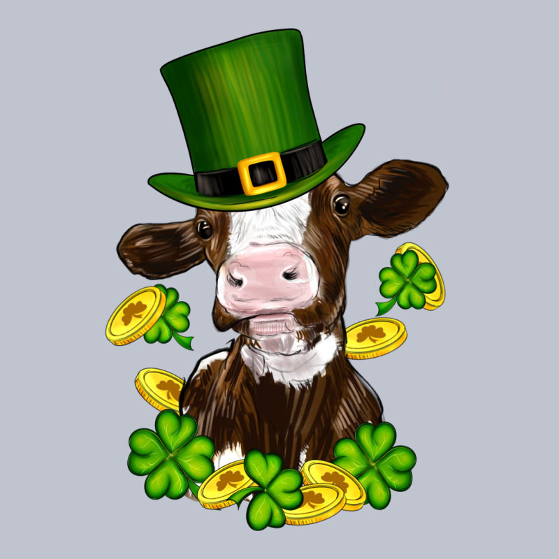 St Patricks Day Cow Premium Hoodie by RanaPortraitStore | Teevron
