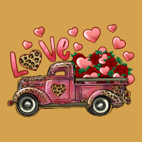 Love Truck With Roses And Leopard Urban Hoodie | Teevron