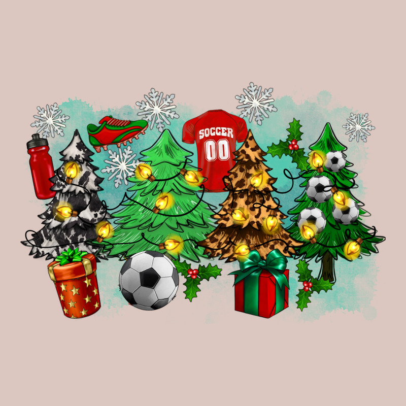 Christmas Trees With Soccer Premium Hoodie by Zillion Design Studio | Teevron