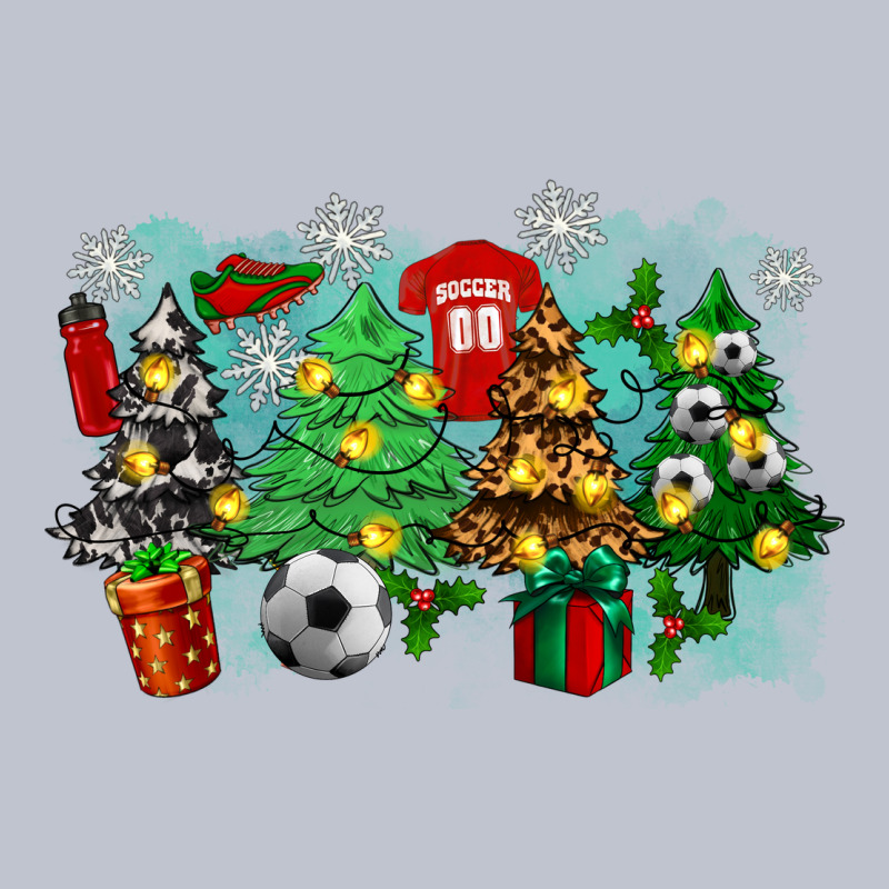 Christmas Trees With Soccer Premium Hoodie by Zillion Design Studio | Teevron