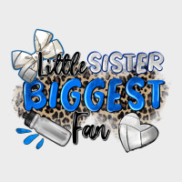 Little Sister Biggest Fan Volleyball Urban Hoodie | Teevron