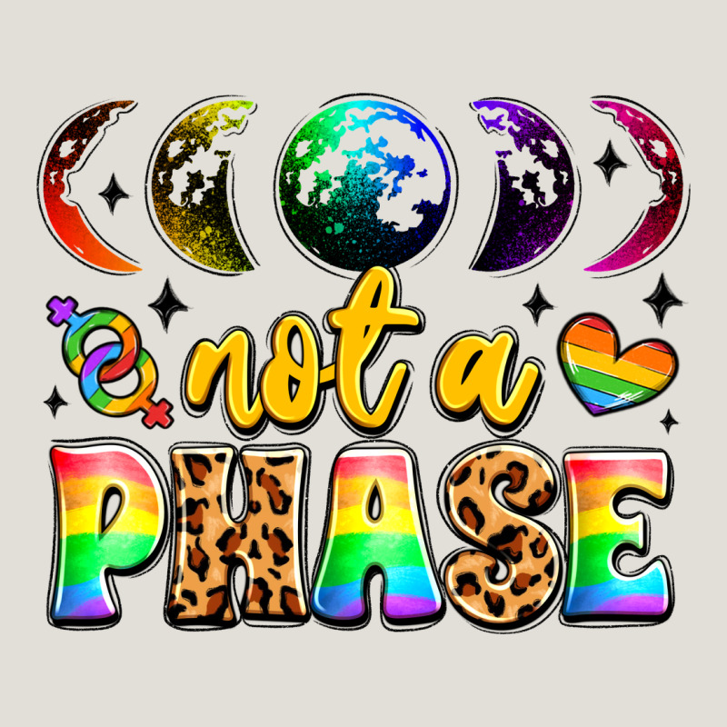 Not A Phase Pride Moon Heavy Core Tee by LillyAllenDesigns | Teevron