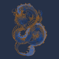 Blue And Orange Dragon Premium Hoodie | Teevron
