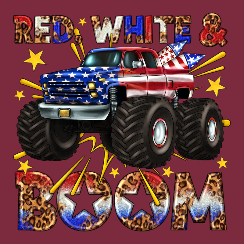 Red White And Boom Premium Hoodie by texasbilliewilder | Teevron