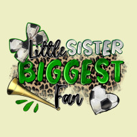 Little Sister Biggest Fan Soccer Urban Hoodie | Teevron