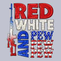 Red White And Pew Pew Pew Premium Hoodie | Teevron