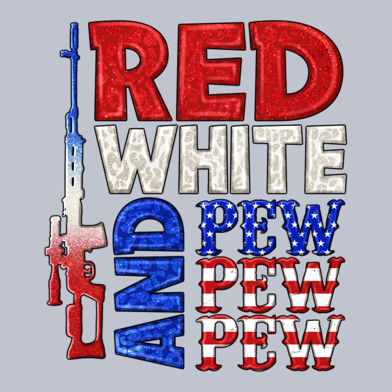 Red White And Pew Pew Pew Premium Hoodie by texasbilliewilder | Teevron