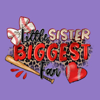 Little Sister Biggest Fan Baseball Urban Hoodie | Teevron