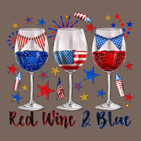 Red Wine And Blue Wine Glasses Premium Hoodie | Teevron