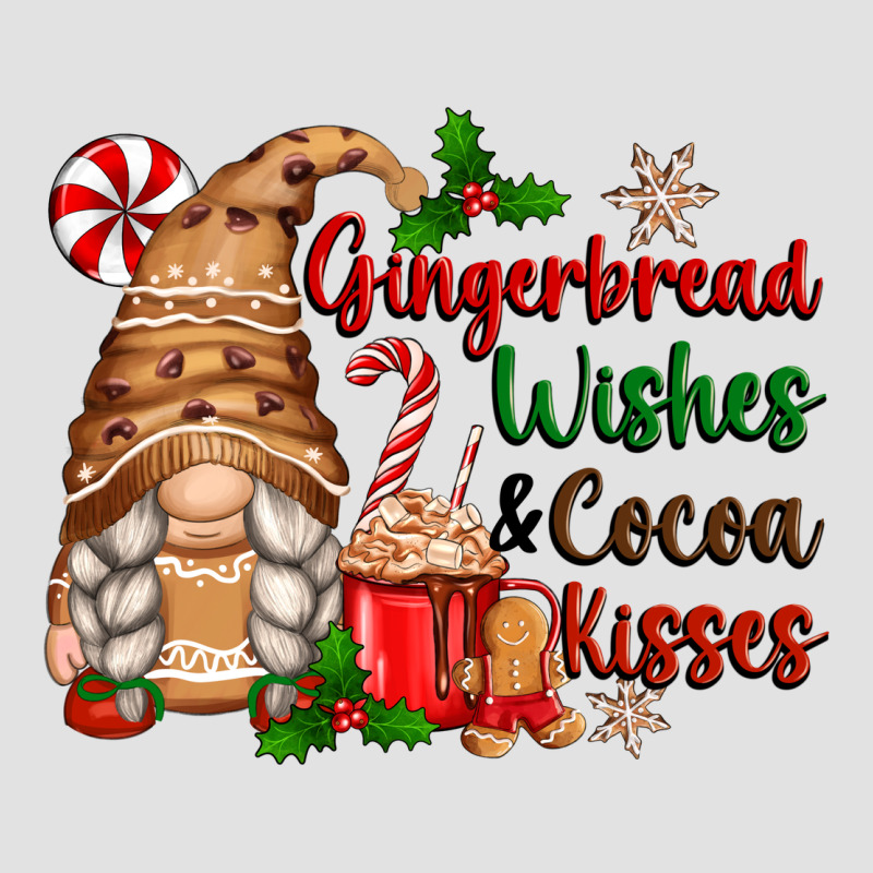 Gingerbread Wishes And Cocoa Kisses Premium Hoodie by Zillion Design Studio | Teevron