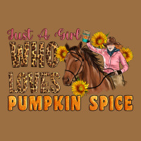 Just A Girl Who Loves Pumpkin Spice Cowgirl Vintage Tee | Teevron