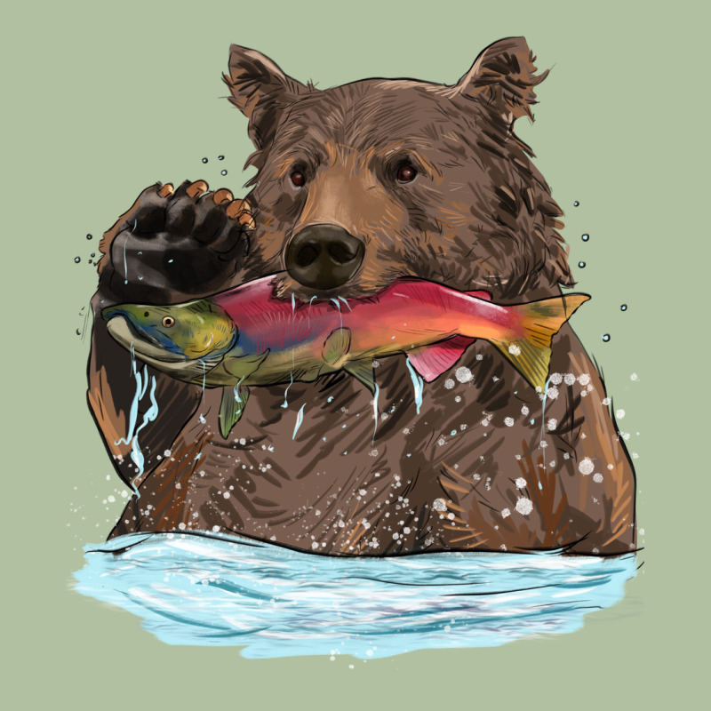 Mama Bear Haunting Fish Urban Hoodie by RanaPortraitStore | Teevron