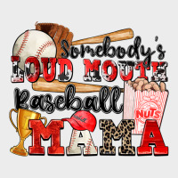 Somebody's Loud Mouth Baseball Mama Urban Hoodie | Teevron