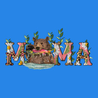 Mama With Bear And Daisy Premium Hoodie | Teevron