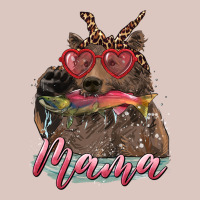 Mother's Day Mama Bear Wıth Bandana And Glasses Premium Hoodie | Teevron