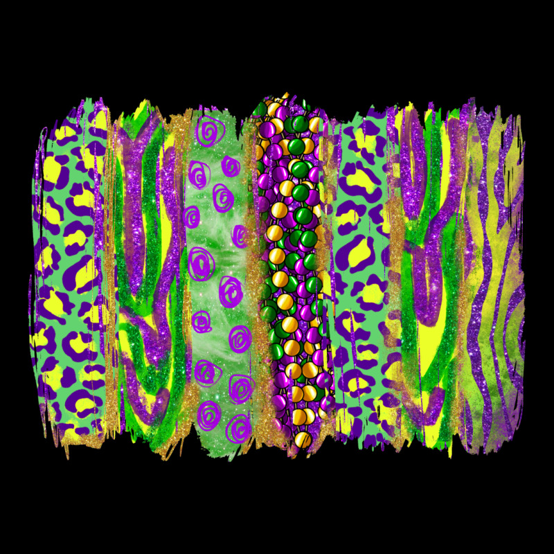 Mardi Gras Brush Stroke Urban Hoodie by RanaPortraitStore | Teevron