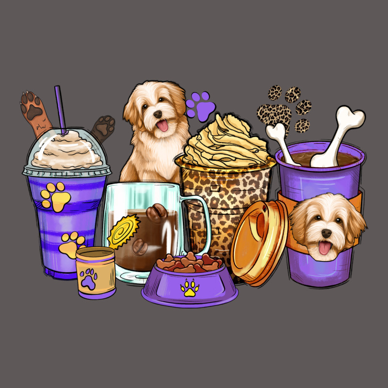 Havanese Terrier Coffee Cups Premium Hoodie by Zillion Design Studio | Teevron