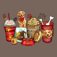 Golden Retriever Coffee Cups Premium Hoodie | Teevron