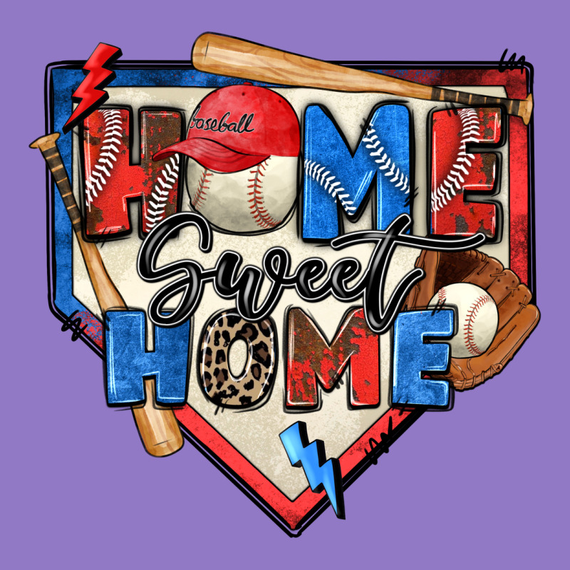 Home Sweet Home Baseball Urban Hoodie by Zillion Design Studio | Teevron