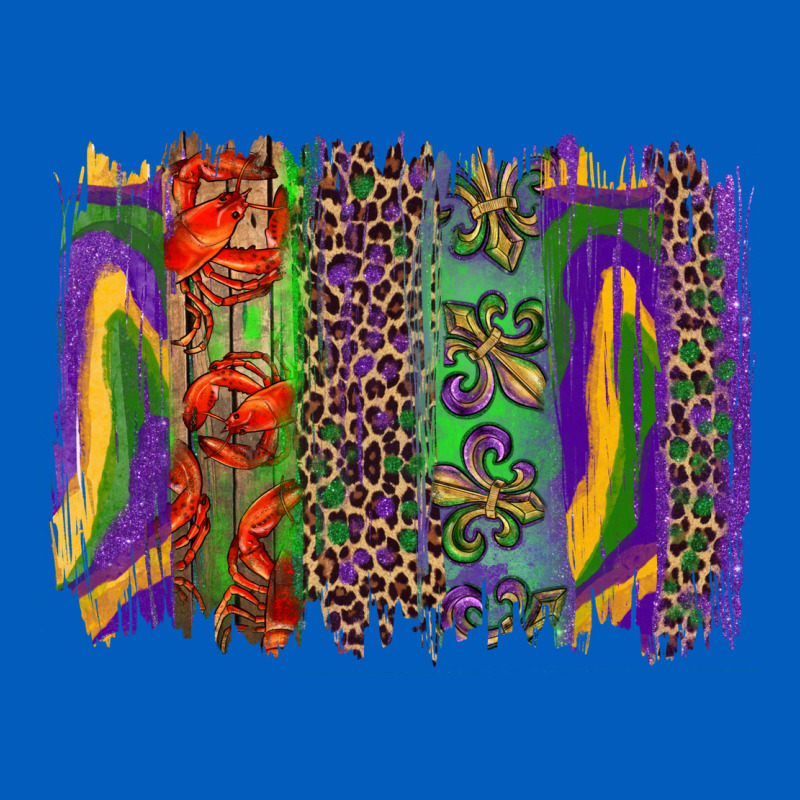 Mardi Gras Brushstrokes Urban Hoodie by RanaPortraitStore | Teevron