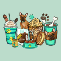 French Bulldog Coffee Cups Premium Hoodie | Teevron