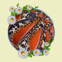 Basketball With Patterns And Daisies Urban Hoodie | Teevron