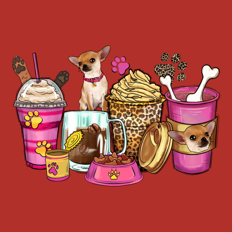 Chihuahua Coffee Cups Premium Hoodie by Zillion Design Studio | Teevron