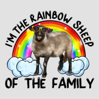 I'm The Rainbow Sheep Of The Family Suffolk Sheep Black Face Sheep Premium Hoodie | Teevron